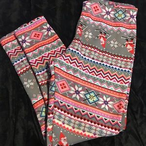 XL fleece lined leggings